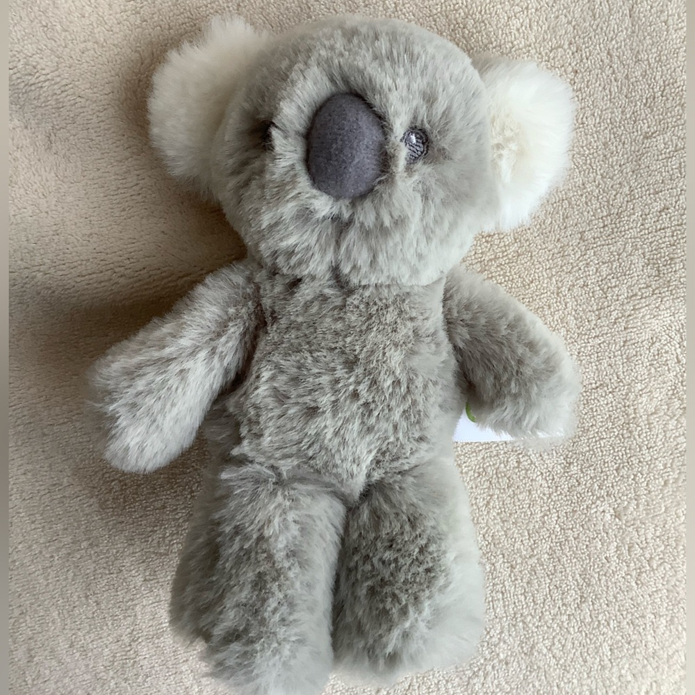 Ebba by Aurora World Plush Gray Koala Bear Super Soft Stuffed Animal Rattle Toy